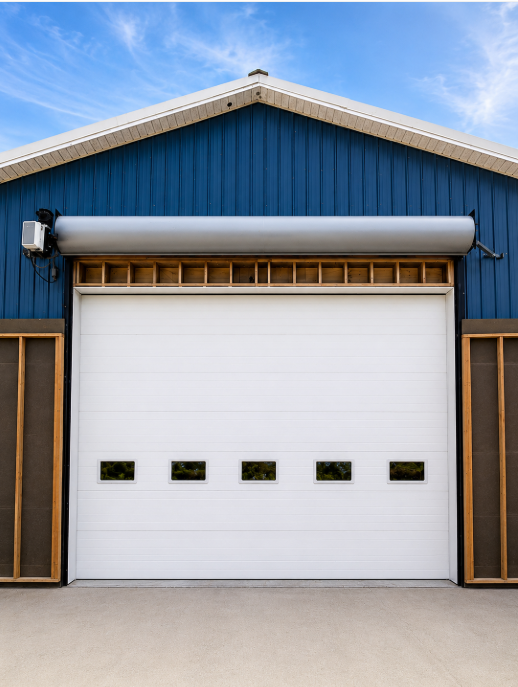 Commercial door installation by Precise Door Co.