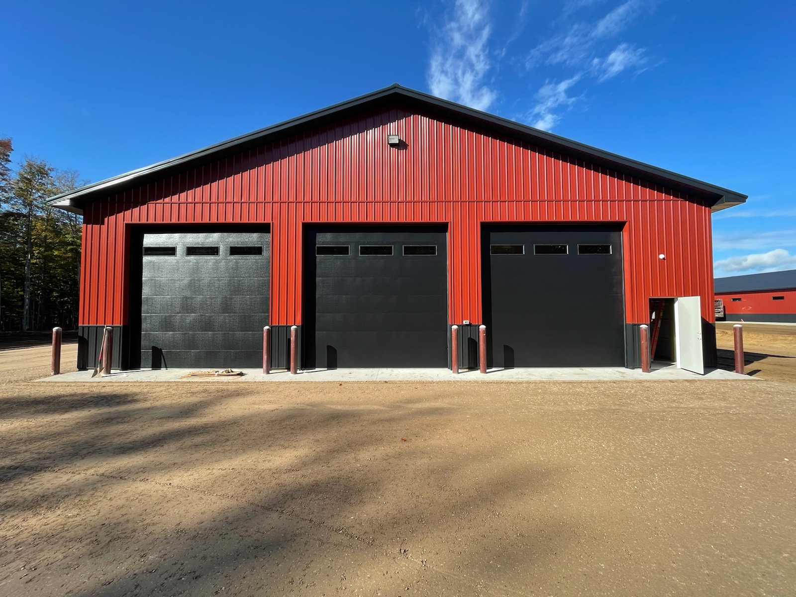 Commercial garage doors installed by Precise Door Co.